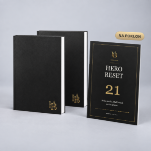 Paket: dve Hero Book knjige i Hero Reset 21 na poklon