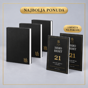 Premium paket: tri Hero Book knjige i dva Reseta 21 na poklon